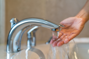 hot water